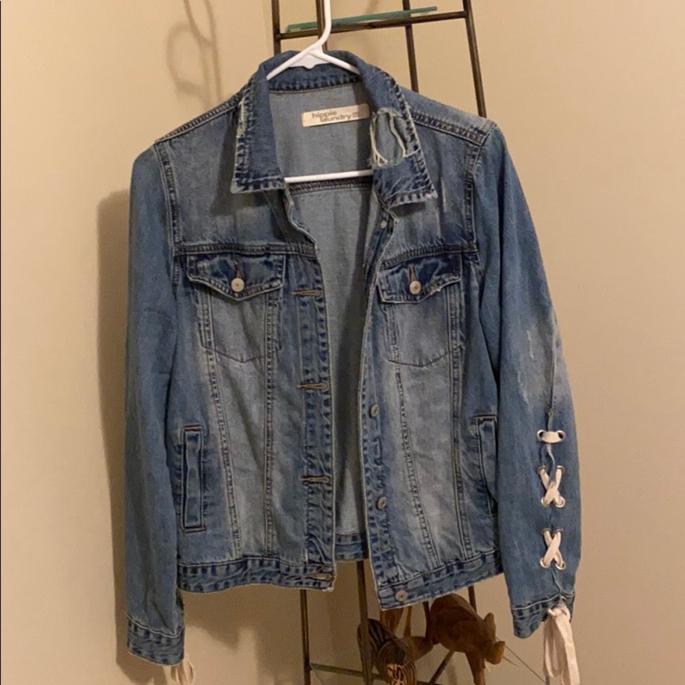 Hippie laundry denim jacket